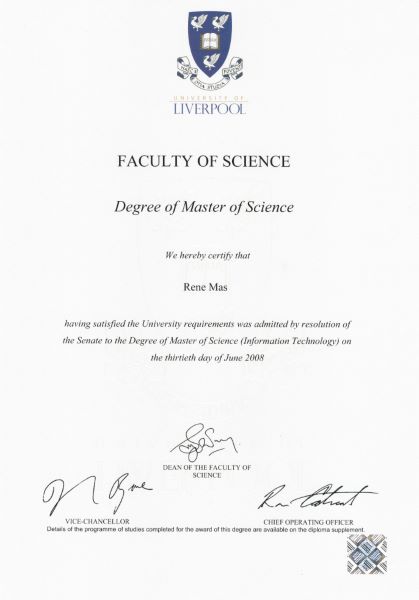 Master of Science