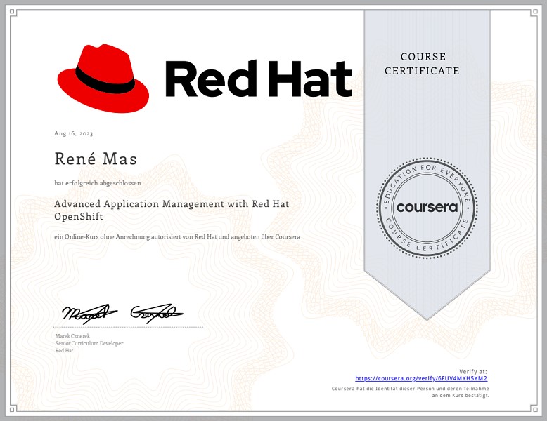 Advanced Application Management with Red Hat OpenShift