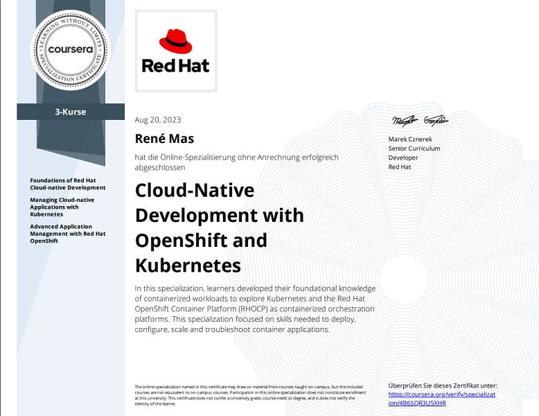 Cloud-Native Development with OpenShift and Kubernetes